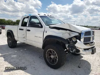 2004 Dodge Ram 2500 SLT with VIN 3D7KU28CX4G284039, listed as a Copart auction lot 70997544 with 0 mi miles and Salvage Title. Bid and sale history available at carsss.com. Image 4.
