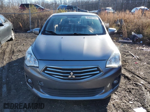 2018 Mitsubishi Mirage G4 SE with VIN ML32F4FJ9JHF10676, listed as a Copart auction lot 83882124 with 80,112 mi miles and Salvage Title. Bid and sale history available at carsss.com. Image 5.