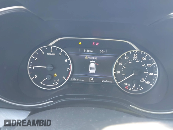 2016 Nissan Maxima SL with VIN 1N4AA6AP1GC448472, listed as a IAAI auction lot 41329749 with 152,644 mi miles and . Bid and sale history available at DreamBid. Image 7.