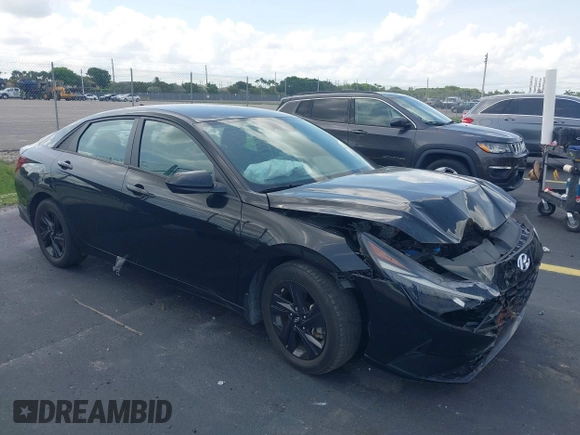 2023 Hyundai Elantra SEL with VIN 5NPLM4AG9PH101104, listed as a IAAI auction lot 42390914 with 19,614 mi miles and . Bid and sale history available at DreamBid. Image 1.