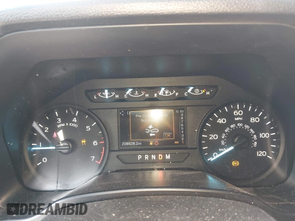 2019 Ford F-150 XL with VIN 1FTFX1E5XKKD17372, listed as a IAAI auction lot 41784569 with 208,528 mi miles. Bid and sale history available at carsss.com. Image 7.