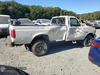 1990 Ford F-250 with VIN 1FTHF26H2LNA64235, listed as a Copart auction lot 74459134 with 249,821 mi miles and Salvage Title. Bid and sale history available at carsss.com. Image 3.