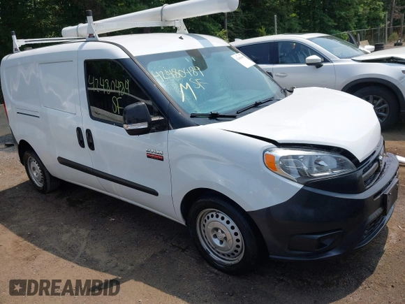 2018 Ram ProMaster City Cargo Tradesman with VIN ZFBERFABXJ6J41741, listed as a IAAI auction lot 42480489 with 156,897 mi miles and . Bid and sale history available at DreamBid. Image 1.