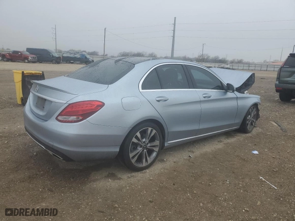 2018 Mercedes-Benz C-Class C 300 with VIN 55SWF4JB3JU243836, listed as a Copart auction lot 47390425 with 113,949 mi miles and Salvage Title. Bid and sale history available at carsss.com. Image 3.