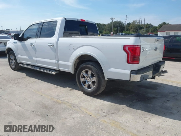 2015 Ford F-150 XL with VIN 1FTEW1CF7FKE07756, listed as a IAAI auction lot 41463829 with 254,833 mi miles. Bid and sale history available at carsss.com. Image 3.