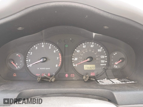 2004 Hyundai Santa Fe GLS with VIN KM8SC13DX4U592070, listed as a IAAI auction lot 42030363 with 296,823 mi miles. Bid and sale history available at carsss.com. Image 7.