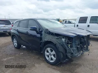 2023 Toyota Highlander L with VIN 5TDKDRAH4PS024895, listed as a IAAI auction lot 42390330 with 177,607 mi miles and . Bid and sale history available at DreamBid. Image 1.