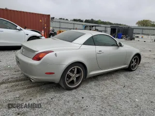 2002 Lexus SC with VIN JTHFN48YX20022795, listed as a Copart auction lot 51084905 with 195,150 mi miles and Salvage Title. Bid and sale history available at carsss.com. Image 3.