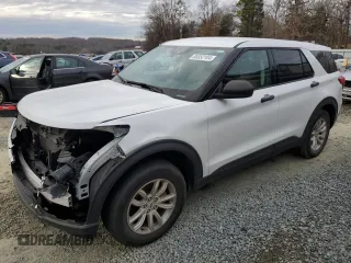 2021 Ford Explorer with VIN 1FMSK8BH6MGA24543, listed as a Copart auction lot 85352104 with 91,118 mi miles and Salvage Title. Bid and sale history available at carsss.com. Image 1.