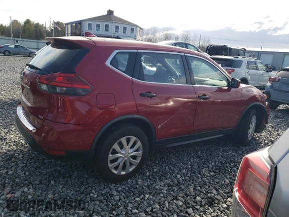 2017 Nissan Rogue S with VIN JN8AT2MV5HW275566, listed as a Copart auction lot 51106535 with 96,478 mi miles and Salvage Title. Bid and sale history available at carsss.com. Image 3.