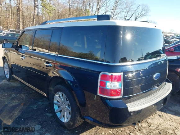 2010 Ford Flex SEL with VIN 2FMGK5CC5ABA99843, listed as a IAAI auction lot 41585750 with 138,916 mi miles. Bid and sale history available at carsss.com. Image 3.