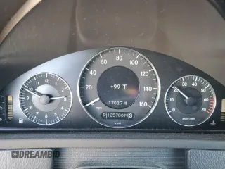 2003 Mercedes-Benz CLK 500 with VIN WDBTJ75J43F018571, listed as a Copart auction lot 72736304 with 125,780 mi miles and Salvage Title. Bid and sale history available at DreamBid. Image 9.