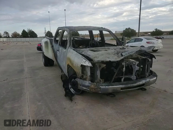 2008 Chevrolet Silverado 3500HD DRW Work Truck with VIN 1GCJC33K48F152849, listed as a Copart auction lot 76907014 with Not Provided miles and Non Repairable. Bid and sale history available at DreamBid. Image 10.
