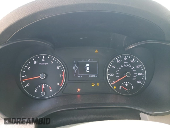 2018 Kia Optima LX with VIN 5XXGT4L35JG237750, listed as a Copart auction lot 52596245 with 89,892 mi miles and Salvage title. Bid and sale history available at DreamBid. Image 9.