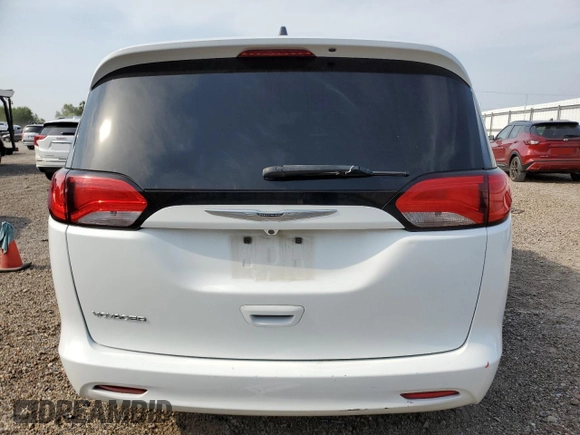 2021 Chrysler Voyager LXI with VIN 2C4RC1DG7MR515228, listed as a Copart auction lot 51706325 with 92,462 mi miles and Salvage Title. Bid and sale history available at carsss.com. Image 6.