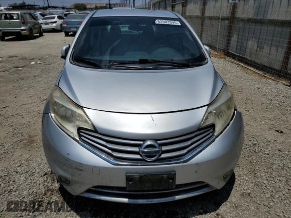2014 Nissan Note S Plus with VIN 3N1CE2CP4EL378550, listed as a Copart auction lot 62903395 with 186,756 mi miles and Clean title. Bid and sale history available at DreamBid. Image 5.