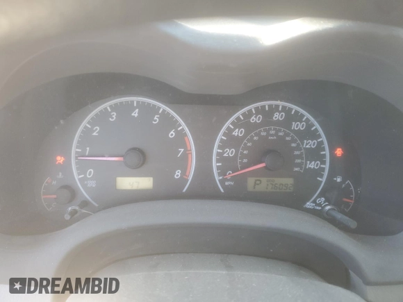 2009 Toyota Corolla with VIN 1NXBU40E59Z148274, listed as a Copart auction lot 89281865 with 176,092 mi miles and Salvage Title. Bid and sale history available at carsss.com. Image 9.