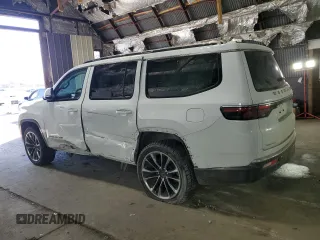 2022 Jeep Wagoneer Series II z VIN 1C4SJVBT9NS160495, wystawiony jako Copart lot #49109865 z przebiegiem 37 518 mil mil oraz Szkoda całkowita • Salvage title. Historia ofert i sprzedaży dostępna na DreamBid. Obrazek 2.