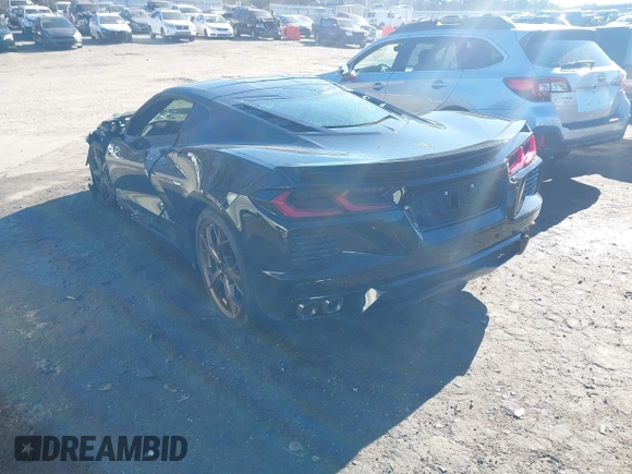 2023 Chevrolet Corvette 1LT with VIN 1G1YA2D43P5129462, listed as a IAAI auction lot 41154975 with 23,018 mi miles and . Bid and sale history available at DreamBid. Image 3.