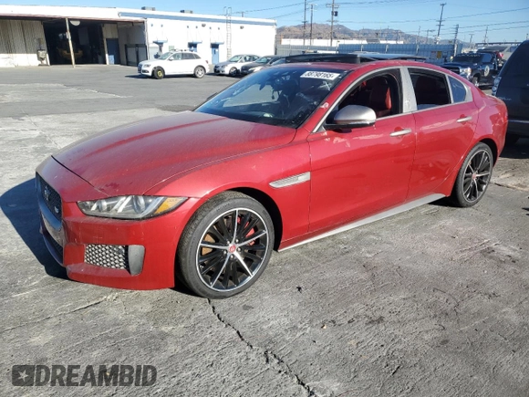 2018 Jaguar XE with VIN SAJAM4FV6JCP17944, listed as a Copart auction lot 88798165 with 68,389 mi miles and Clean Title. Bid and sale history available at DreamBid. Image 1.