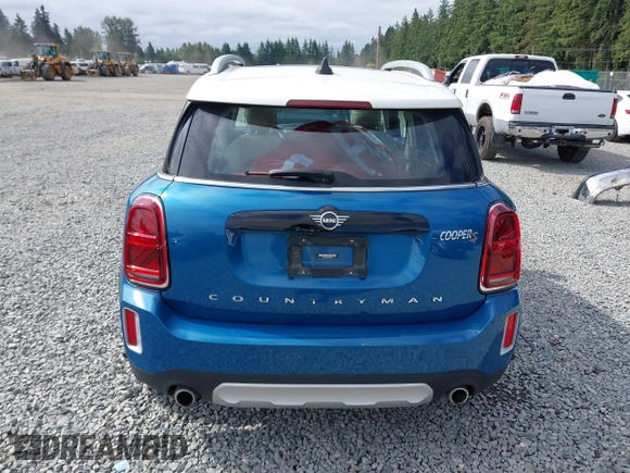 2022 MINI Countryman Cooper S with VIN WMZ83BR0XN3N96765, listed as a IAAI auction lot 42571133 with 22,821 mi miles and . Bid and sale history available at DreamBid. Image 17.