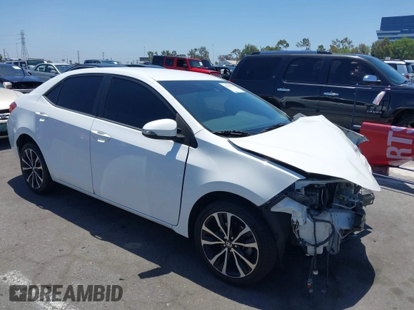 2017 Toyota Corolla L with VIN 5YFBURHE0HP678511, listed as a IAAI auction lot 42519019 with 105,859 mi miles and . Bid and sale history available at DreamBid. Image 1.