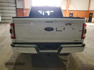 2022 Ford F-150 XL with VIN 1FTEW1EP6NKD84751, listed as a Copart auction lot 51076105 with 71,848 mi miles and Salvage Title. Bid and sale history available at carsss.com. Image 6.