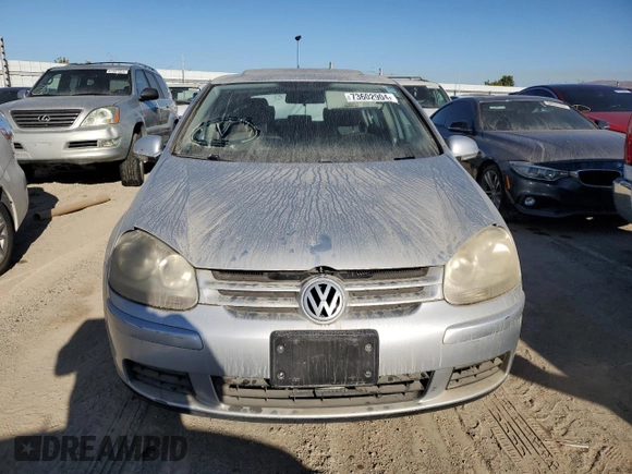 2007 Volkswagen Rabbit with VIN WVWDS71K37W097609, listed as a Copart auction lot 73602904 with 130,581 mi miles and Clean title. Bid and sale history available at DreamBid. Image 5.
