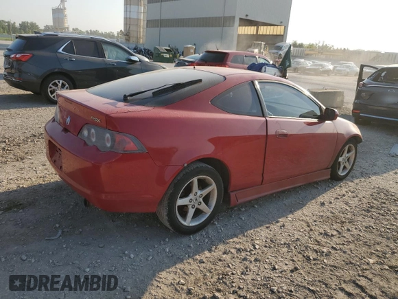 2004 Acura RSX with VIN JH4DC54894S013098, listed as a Copart auction lot 65931834 with 212,902 mi miles and Salvage title. Bid and sale history available at DreamBid. Image 3.