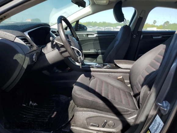 2014 Ford Fusion SE with VIN 1FA6P0HD6E5378790, listed as a Copart auction lot 52602065 with 0 mi miles and Clean Title. Bid and sale history available at carsss.com. Image 7.