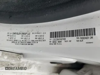 2015 Chrysler 200 S with VIN 1C3CCCBG4FN527099, listed as a Copart auction lot 55499465 with 87,403 mi miles and Salvage Title. Bid and sale history available at DreamBid. Image 12.