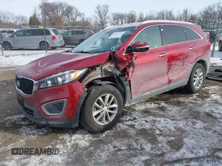 2016 Kia Sorento LX with VIN 5XYPGDA5XGG180698, listed as a IAAI auction lot 41417694 with 84,229 mi miles. Bid and sale history available at carsss.com. Image 21.
