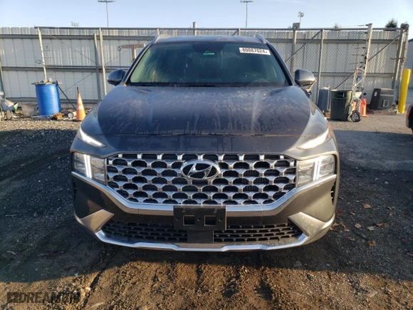 2023 Hyundai Santa Fe Hybrid Blue with VIN 5NMS2DA18PH015924, listed as a Copart auction lot 80887024 with 4,863 mi miles and Salvage Title. Bid and sale history available at carsss.com. Image 5.