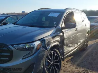 2020 GMC Terrain SLE with VIN 3GKALMEV3LL201149, listed as a IAAI auction lot 41754413 with 107,795 mi miles. Bid and sale history available at carsss.com. Image 6.
