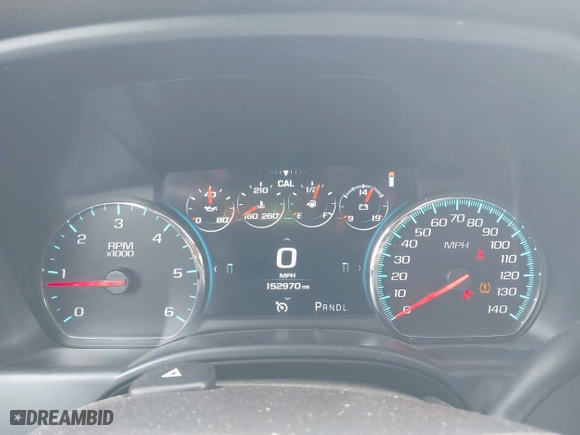 2018 GMC Sierra 1500 Denali with VIN 3GTU2PEJ6JG520383, listed as a IAAI auction lot 41849192 with 152,970 mi miles. Bid and sale history available at carsss.com. Image 7.