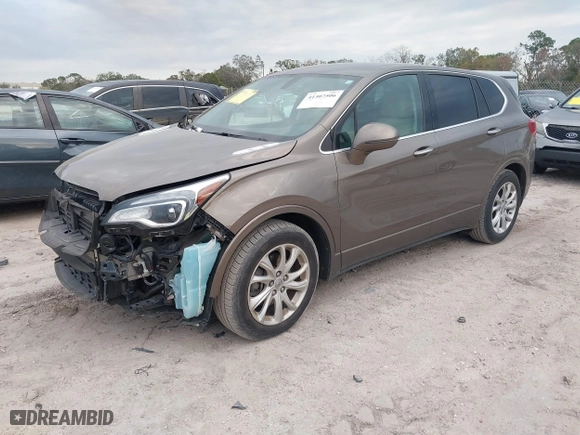 2019 Buick Envision Preferred with VIN LRBFXBSA9KD019244, listed as a IAAI auction lot 41307506 with 62,462 mi miles. Bid and sale history available at carsss.com. Image 16.