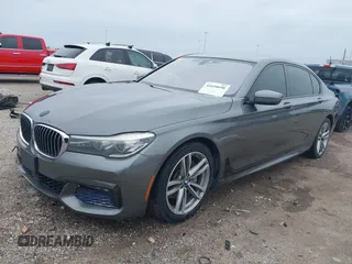 2016 BMW 7 Series 740i with VIN WBA7E2C56GG546920, listed as a IAAI auction lot 41610698 with 119,689 mi miles. Bid and sale history available at carsss.com. Image 18.