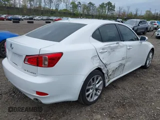 2013 Lexus IS 250 with VIN JTHCF5C21D5062052, listed as a IAAI auction lot 42121728 with 96,984 mi miles and . Bid and sale history available at DreamBid. Image 4.