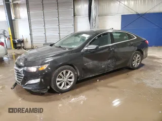 2020 Chevrolet Malibu LT with VIN 1G1ZD5ST8LF014237, listed as a Copart auction lot 42233885 with 102,752 mi miles and Salvage Title. Bid and sale history available at carsss.com. Image 1.
