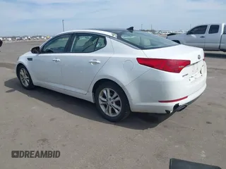 2013 Kia Optima EX with VIN 5XXGN4A7XDG111601, listed as a IAAI auction lot 41810208 with 192,767 mi miles. Bid and sale history available at carsss.com. Image 3.