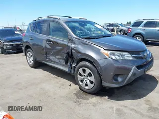 2013 Toyota RAV4 LE with VIN 2T3BFREV0DW084211, listed as a IAAI auction lot 42792252 with Not provided miles and . Bid and sale history available at DreamBid. Image 1.