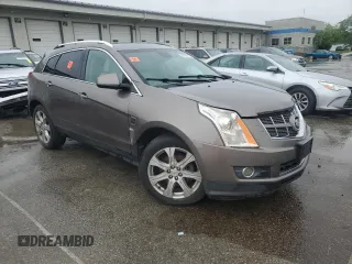 2011 Cadillac SRX Premium Collection with VIN 3GYFNCEY2BS661868, listed as a Copart auction lot 57813015 with 175,726 mi miles and Salvage title. Bid and sale history available at DreamBid. Image 4.
