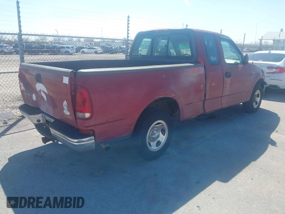 2000 Ford F-150 XL with VIN 1FTZX172XYNC36332, listed as a IAAI auction lot 41699806 with 278,119 mi miles. Bid and sale history available at carsss.com. Image 4.