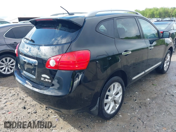 2012 Nissan Rogue SV with VIN JN8AS5MV3CW356434, listed as a IAAI auction lot 42006140 with 219,175 mi miles. Bid and sale history available at carsss.com. Image 4.