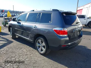 2012 Toyota Highlander Limited with VIN 5TDDK3EH2CS134845, listed as a IAAI auction lot 41431233 with 65,409 mi miles. Bid and sale history available at carsss.com. Image 3.