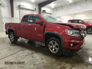 2017 Chevrolet Colorado 4WD Z71 with VIN 1GCHTDEN0H1195822, listed as a Copart auction lot 76868404 with 88,498 mi miles and Salvage Title. Bid and sale history available at carsss.com. Image 4.