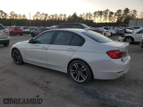 2013 BMW 3 Series 335i with VIN WBA3A9C55DF475553, listed as a Copart auction lot 82293414 with 0 mi miles and Salvage Title. Bid and sale history available at carsss.com. Image 2.