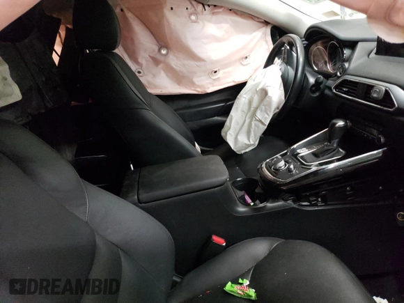 2021 Mazda CX-9 Touring with VIN JM3TCACY4M0523188, listed as a Copart auction lot 48595205 with 99,999 mi miles and Clean title. Bid and sale history available at DreamBid. Image 7.