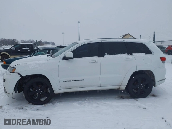 2016 Jeep Grand Cherokee High Altitude with VIN 1C4RJFCG3GC376538, listed as a IAAI auction lot 41538781 with 77,929 mi miles. Bid and sale history available at carsss.com. Image 14.