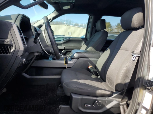 2018 Ford F-150 XL with VIN 1FTEW1EP8JFE28185, listed as a Copart auction lot 44695425 with 127,678 mi miles and Salvage Title. Bid and sale history available at carsss.com. Image 7.